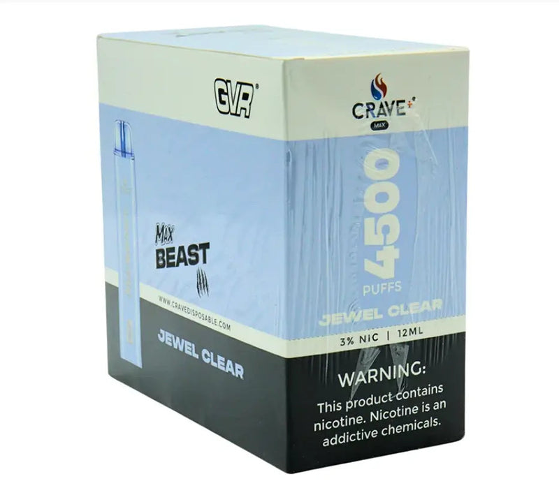 Crave Max Beast 4500 Crave, Crave Max Beast 4500 Crave, Crave Max Beast blackberry fab, crave max beast tobacco, crave max beast clear, crave max beast vape clear, crave max beast jewel clear