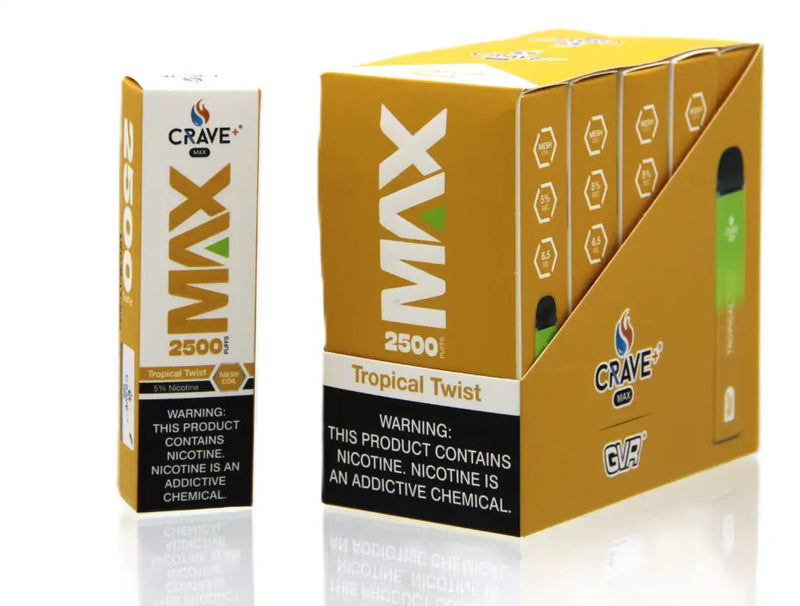 Crave Max 2500 (BOX DEAL) Tropical Twist Crave