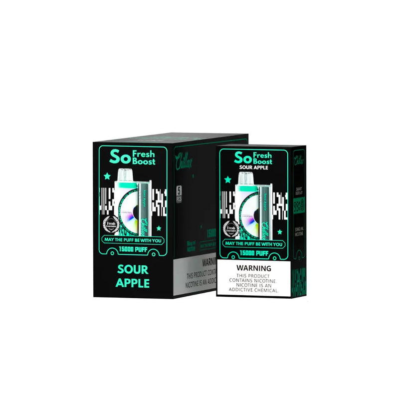 Chillax So Fresh Boost 15000 Puffs Chillax