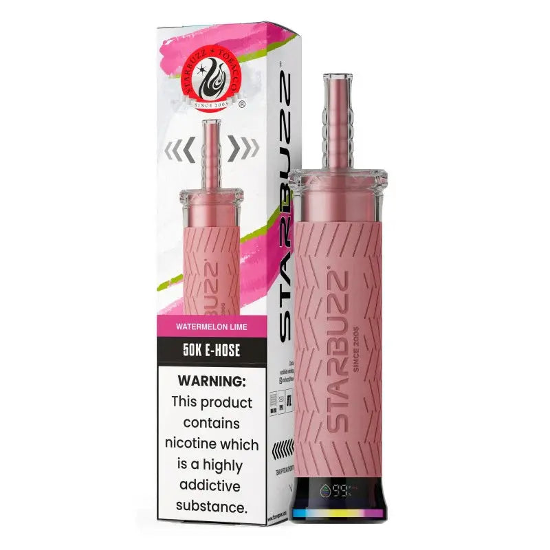 Starbuzz E-Hose 50K -  Watermelon Lime, starbuzz e hose watermelon lime, watermelon lime starbuzz e hose vape