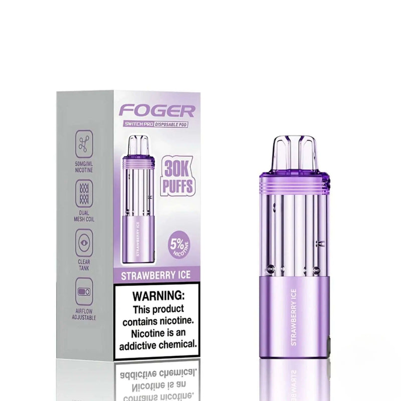 Foger Switch Pro Pod 30000 -  Strawberry Ice, Foger Switch Pro Pod 30000 -  Juicy Peach Ice, Foger Switch Pro Pod 30000 -  Miami Mint, Foger Switch Pro Pod 30000 -  Strawberry Cup Cake, foger switch pod pro, switch pod pro foger, foger pods, foger switch pods for sale, where to buy foger switch pro pods, foger switch pro pods strawberry ice, strawberry ice foger pods