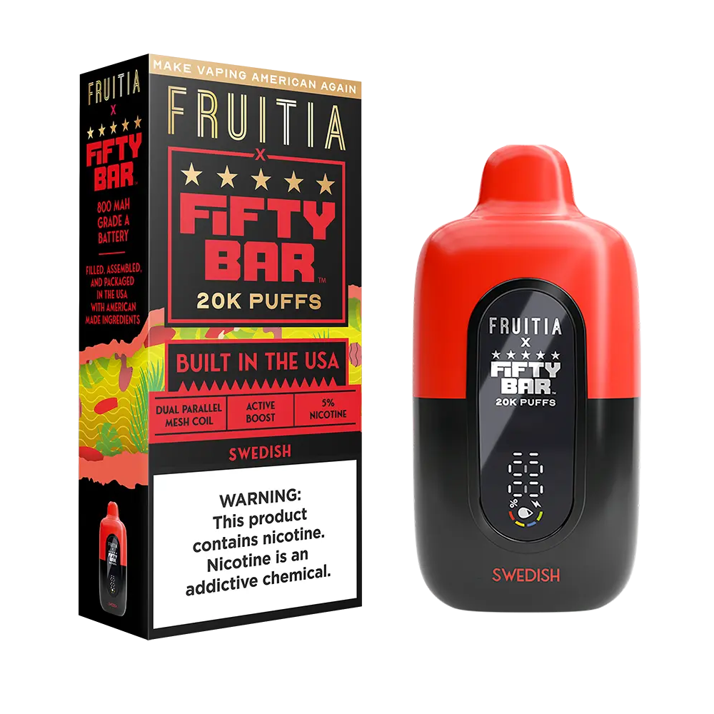 Fruitia Fifty Bar 20K Puffs