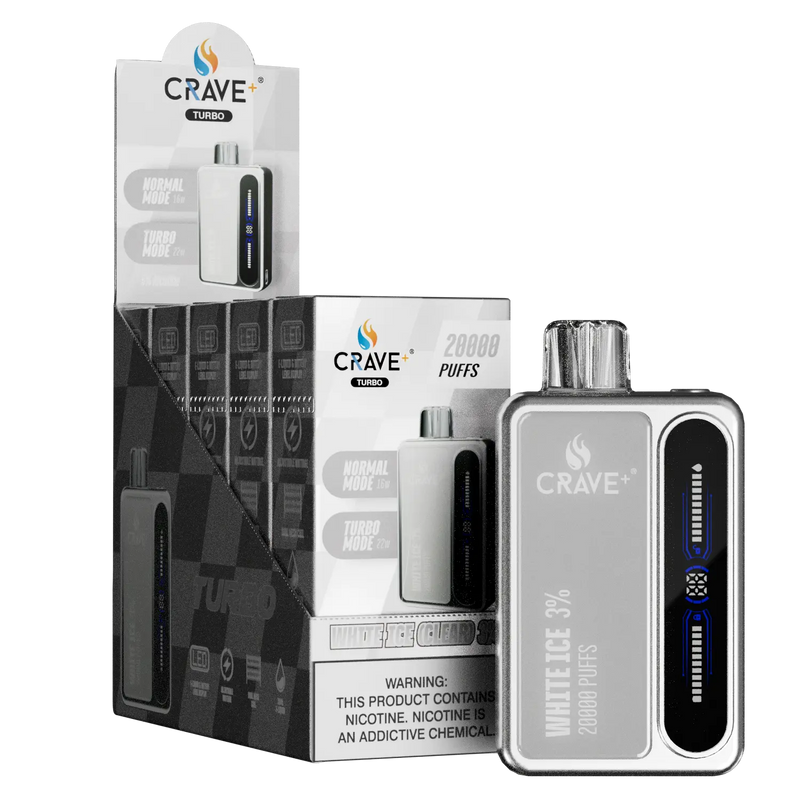 Crave Turbo 20000 Puffs – Turbo Disposable Vape | Online