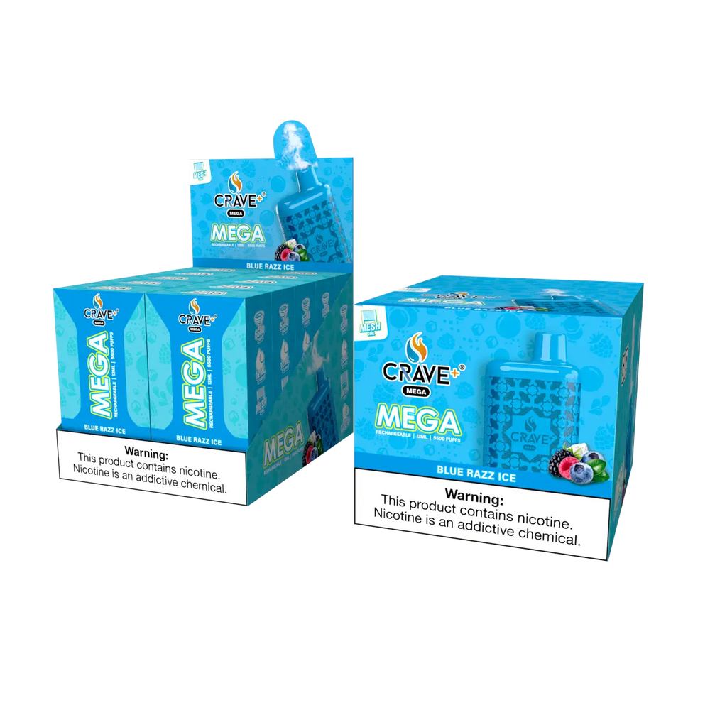 Crave Mega 5500 (BOX DEAL)