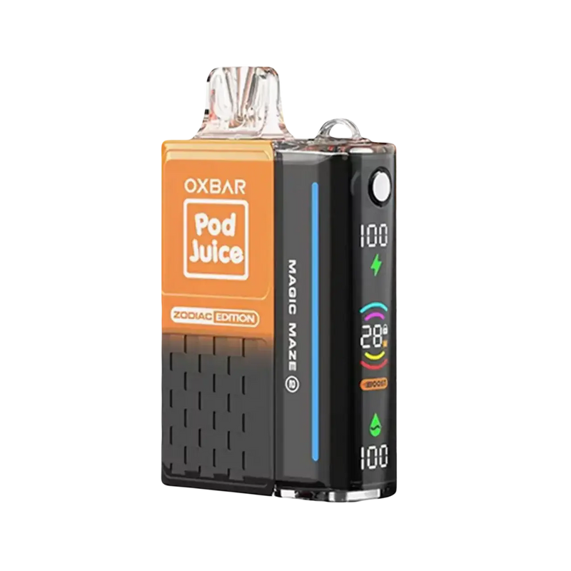 OXBAR x Pod Juice Magic Maze 30000 OXBAR X POD JUICE, OXBAR x Pod Juice Magic Maze 30000 OXBAR X POD JUICE Vape Szn, oxbar cobalt mint, oxbar magic maze vape, oxbar juicy mango burst vape