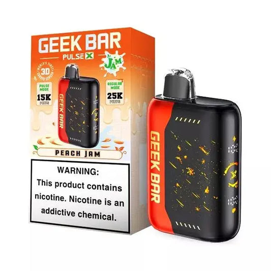Geek Bar Pulse X 25000 – Dual Mesh, 25K Puffs, USB-C Geek Bar