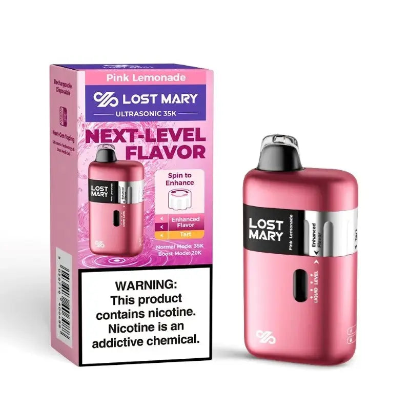 Lost Mary Ultrasonic 35K Lost Mary, lost mary ultrasonic 35k pink lemonade, pink lemonade lost mary ultrasonic 35k