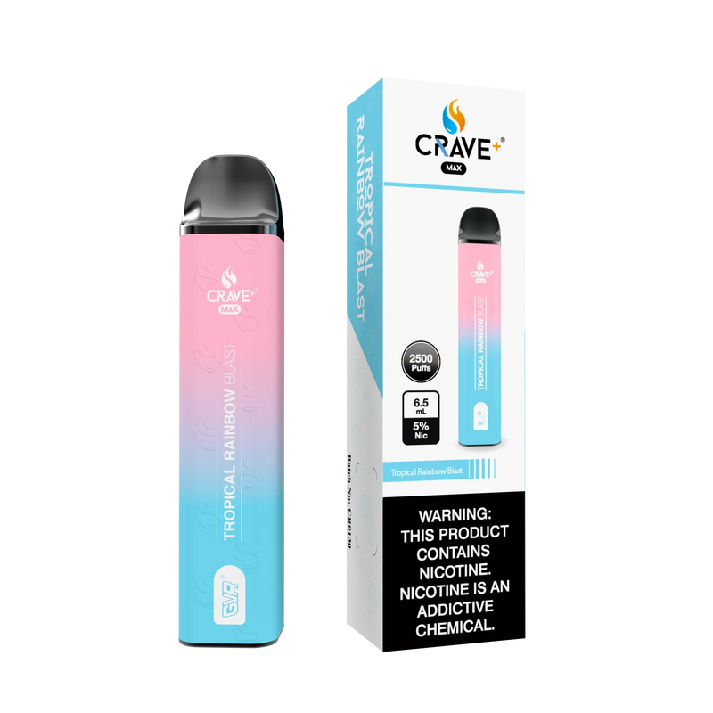 Crave Max 2500 (BOX DEAL) Tropical Blast Crave